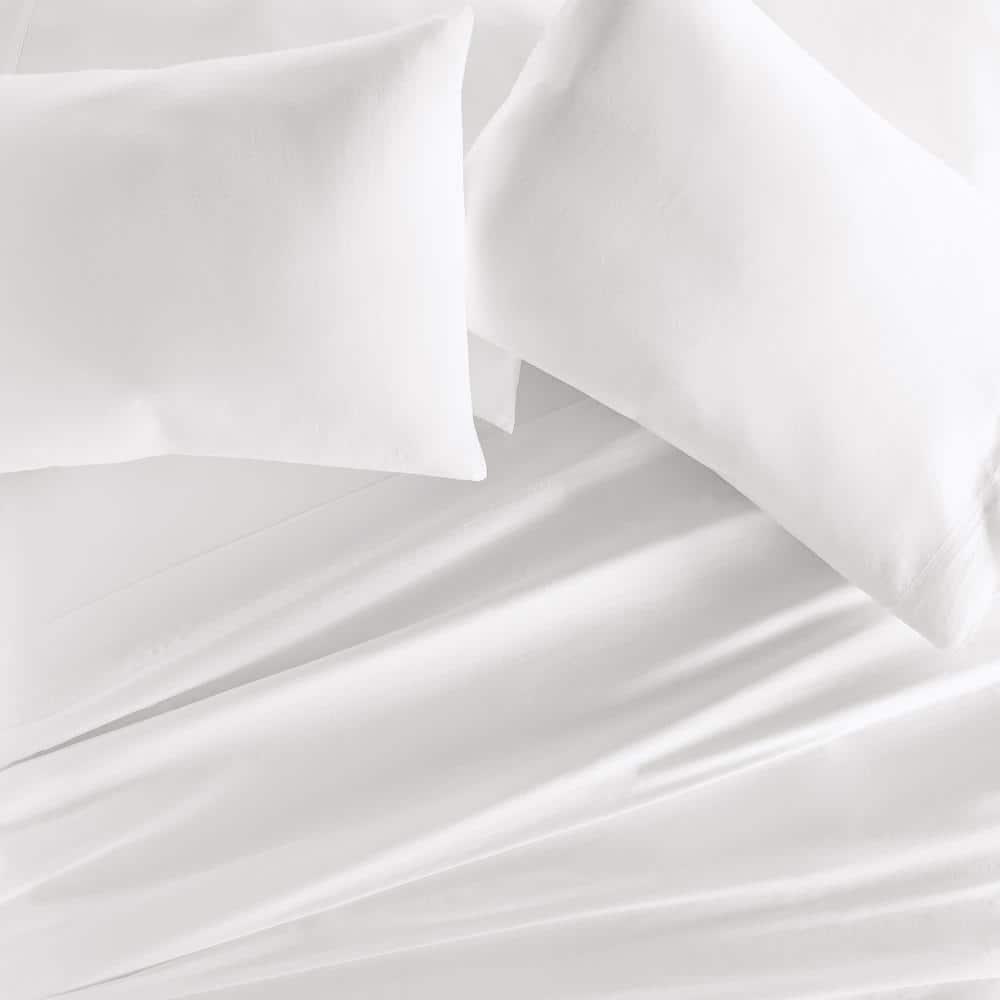 Sateen Long-Staple Cotton Deep Pocket Sheet Set