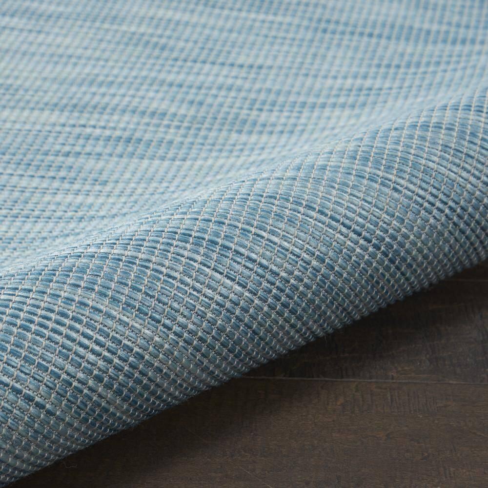 Nourison Positano POS01 Indoor/outdoor Area Rug - Aqua 7' x 10'