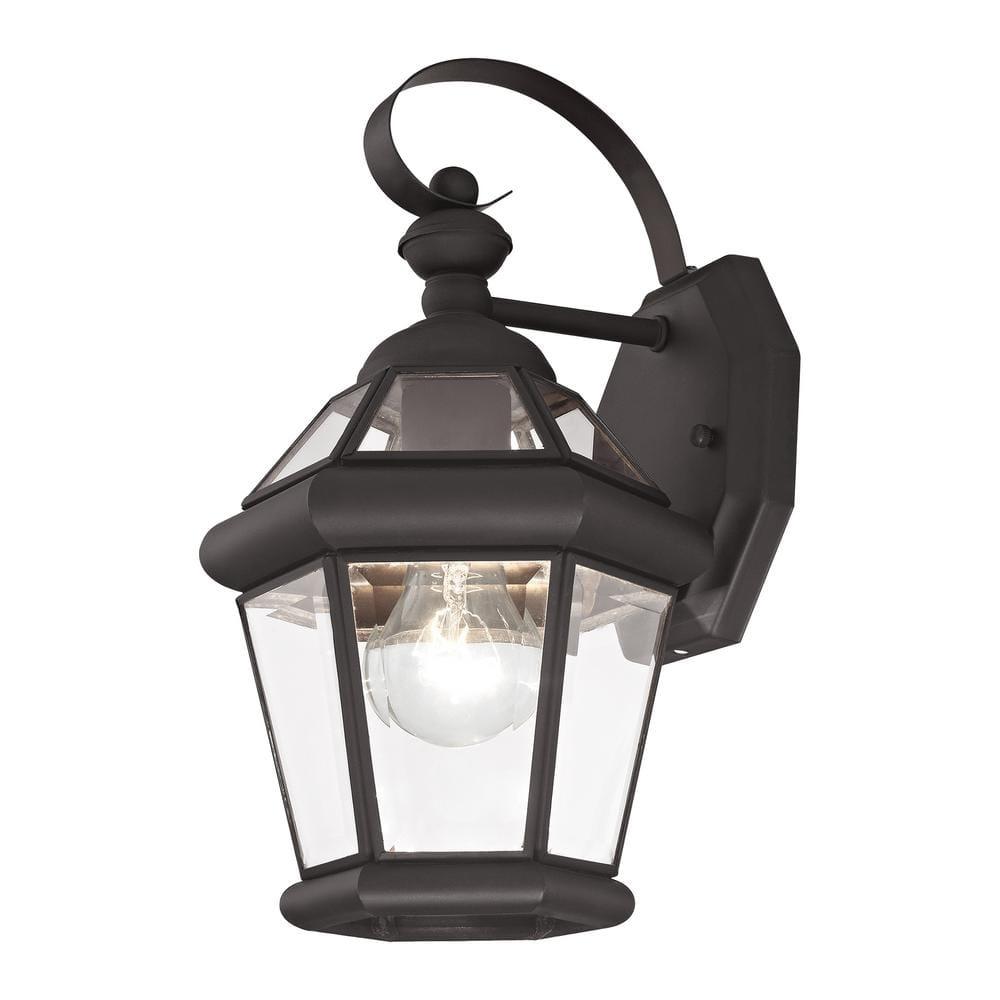 Livex Lighting Georgetown 1 - Light Wall Light in  Bronze