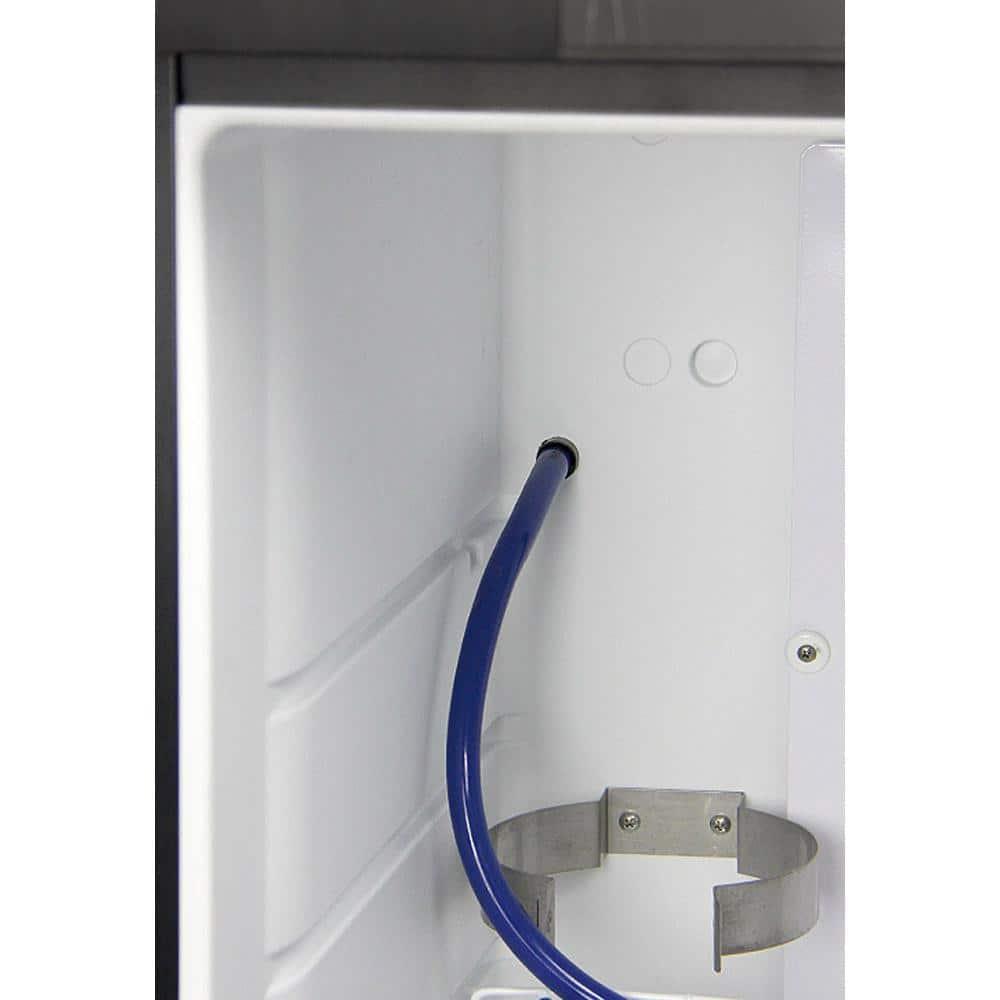 Kegco Kegco 5.6 Cubic Feet Dual Tap Freestanding Kegerator with Adjustable Temperature