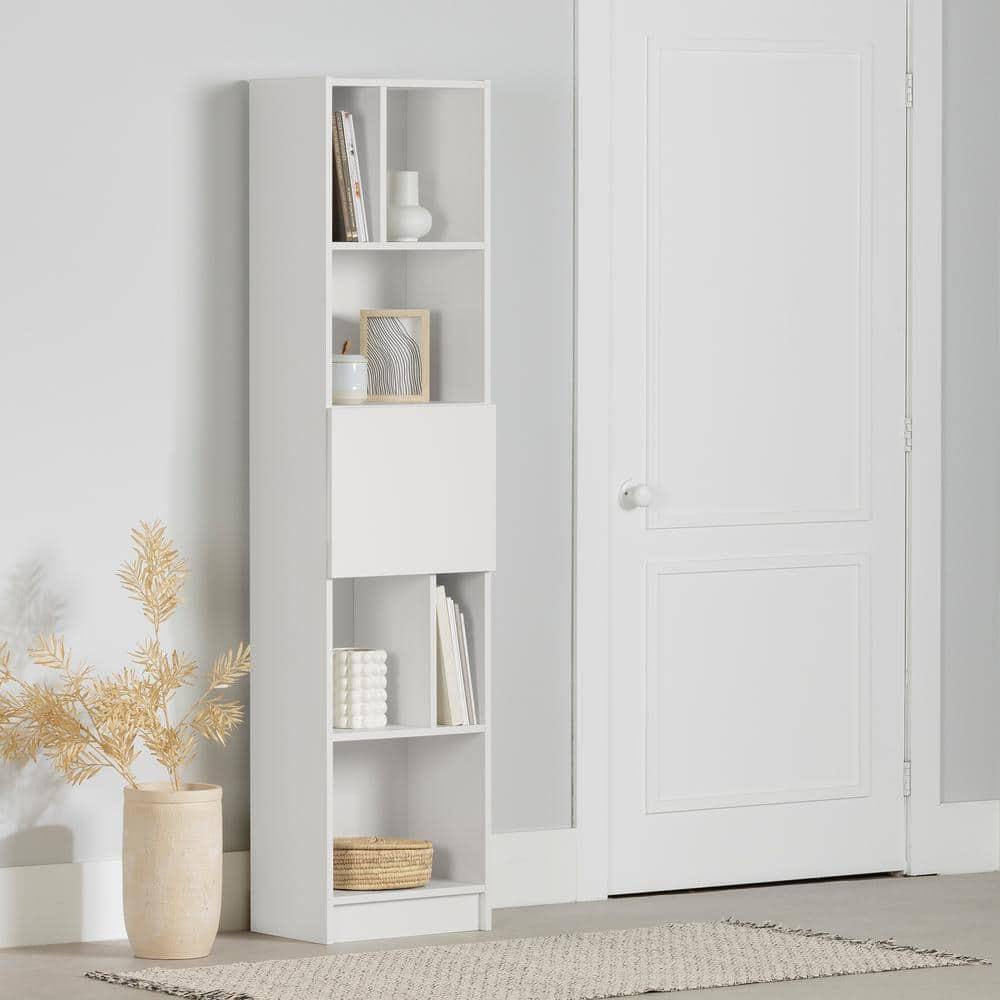 Liora Narrow 5-Shelf Narrow Bookcase
