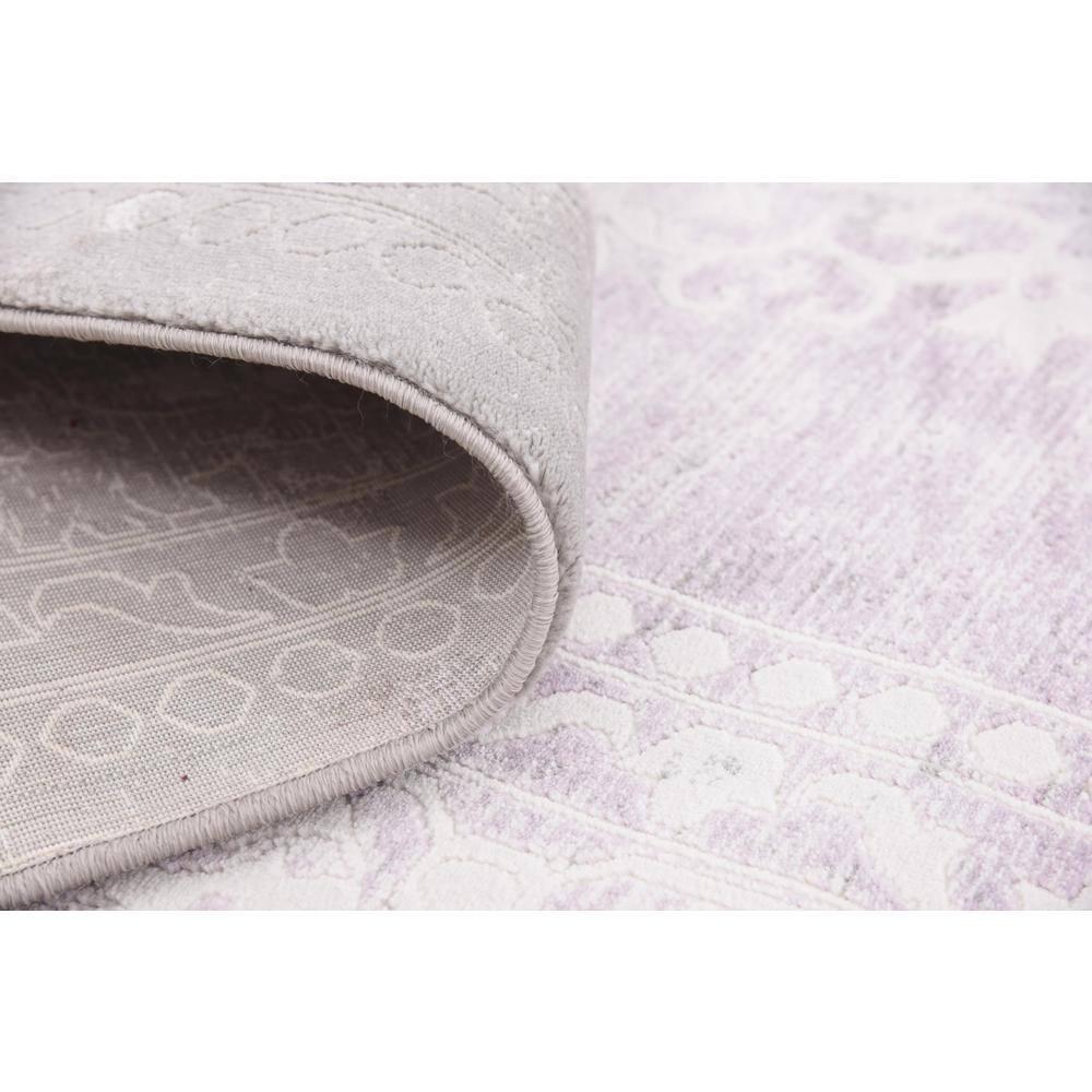 Unique Loom New Classical Collection Area Rug - Olwen (8' x 10' Rectangle Purple/Gray)