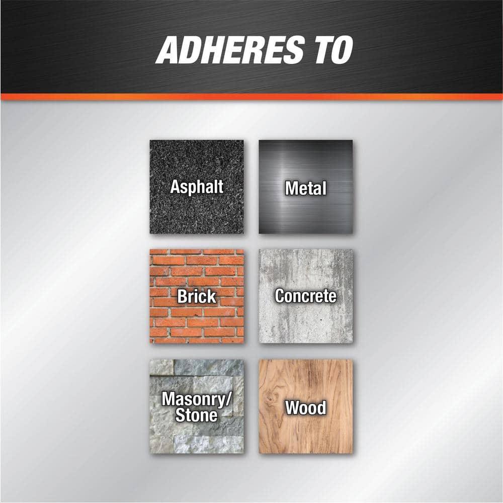 DAP 18268 10.1 oz. Black Roof Waterproof Asphalt Filler & Sealant