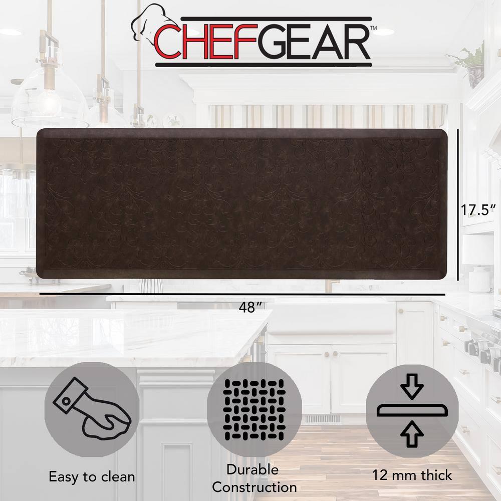 Chef Gear Embossed Soothing Comfort Anti-Fatigue Mat