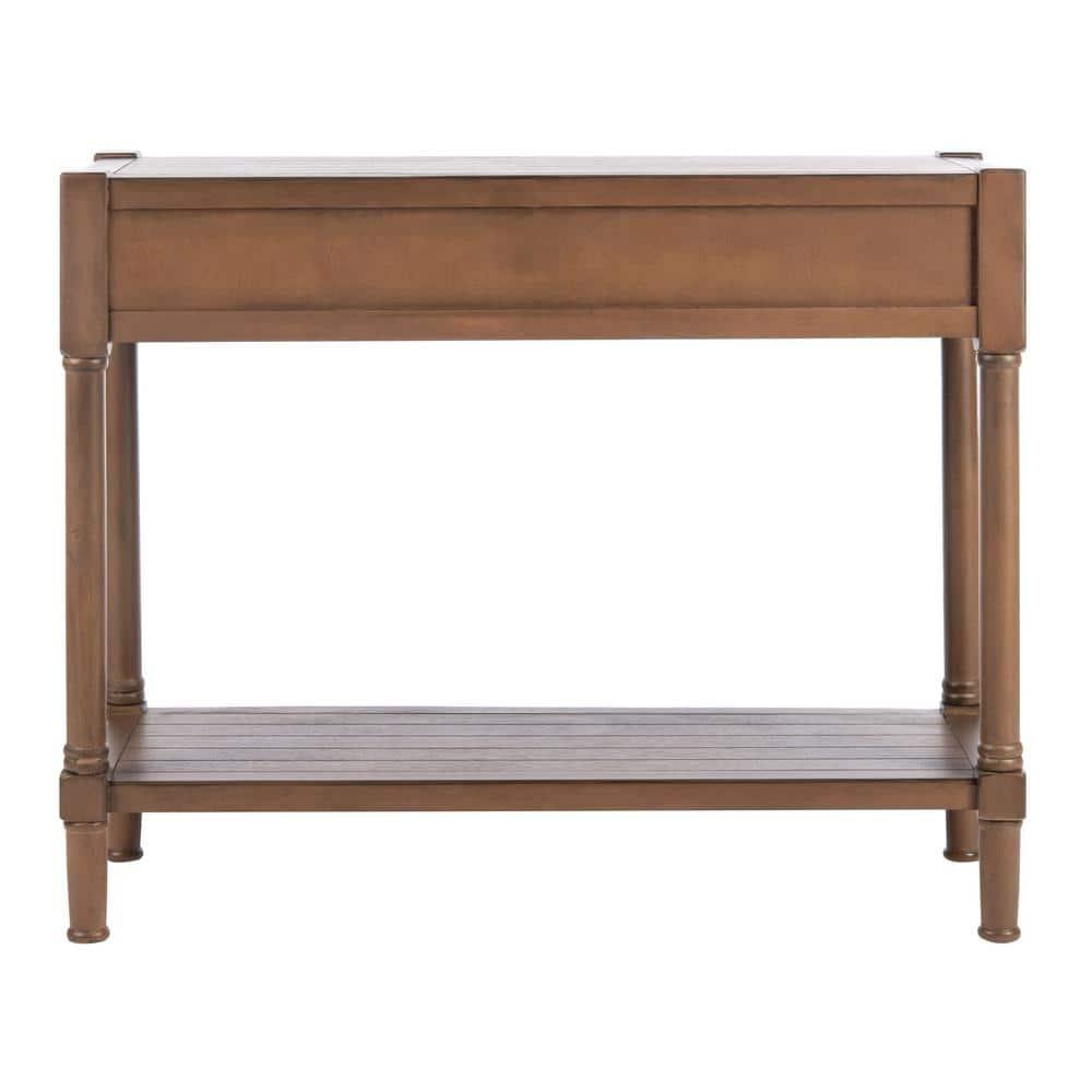 Filbert 2 Drawer Console Table - CNS5716C - Brown - Safavieh