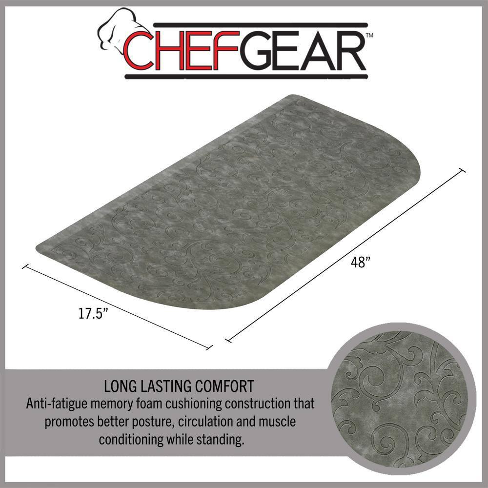 Chef Gear Embossed Soothing Comfort Anti-Fatigue Mat