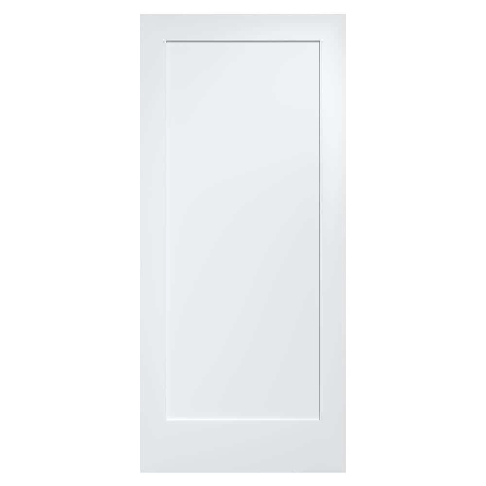 Paneled Wood Primed Standard Door
