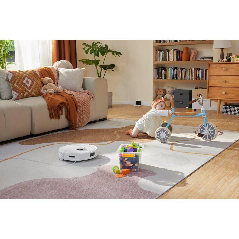Q8 Max Robotic Vacuum White: Roborock, Cordless, Smart Mapping, App Controlled, Tangle-Free, Multi-Surface, 1-Year Warranty