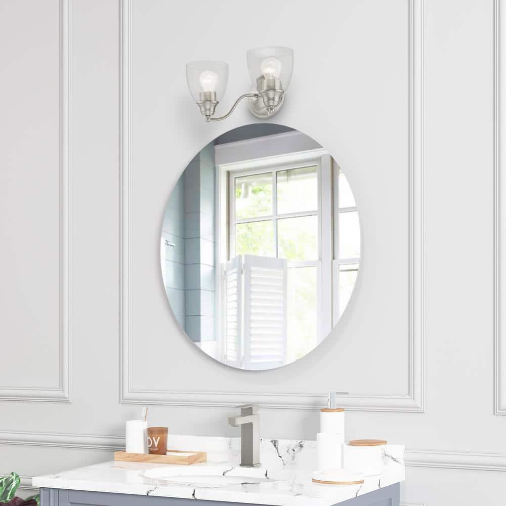 Livex Lighting Montgomery 2 - Light Vanity in  Brushed Nickel