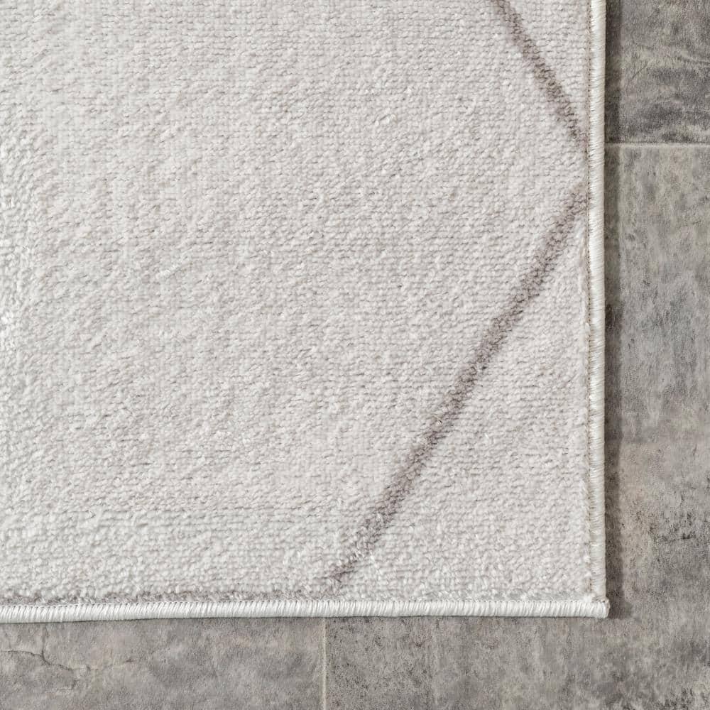 Nuloom Veronica Geometric 9x12 Indoor Area Rug for Living Room Bedroom Dining Room Kitchen, Beige/Ivory