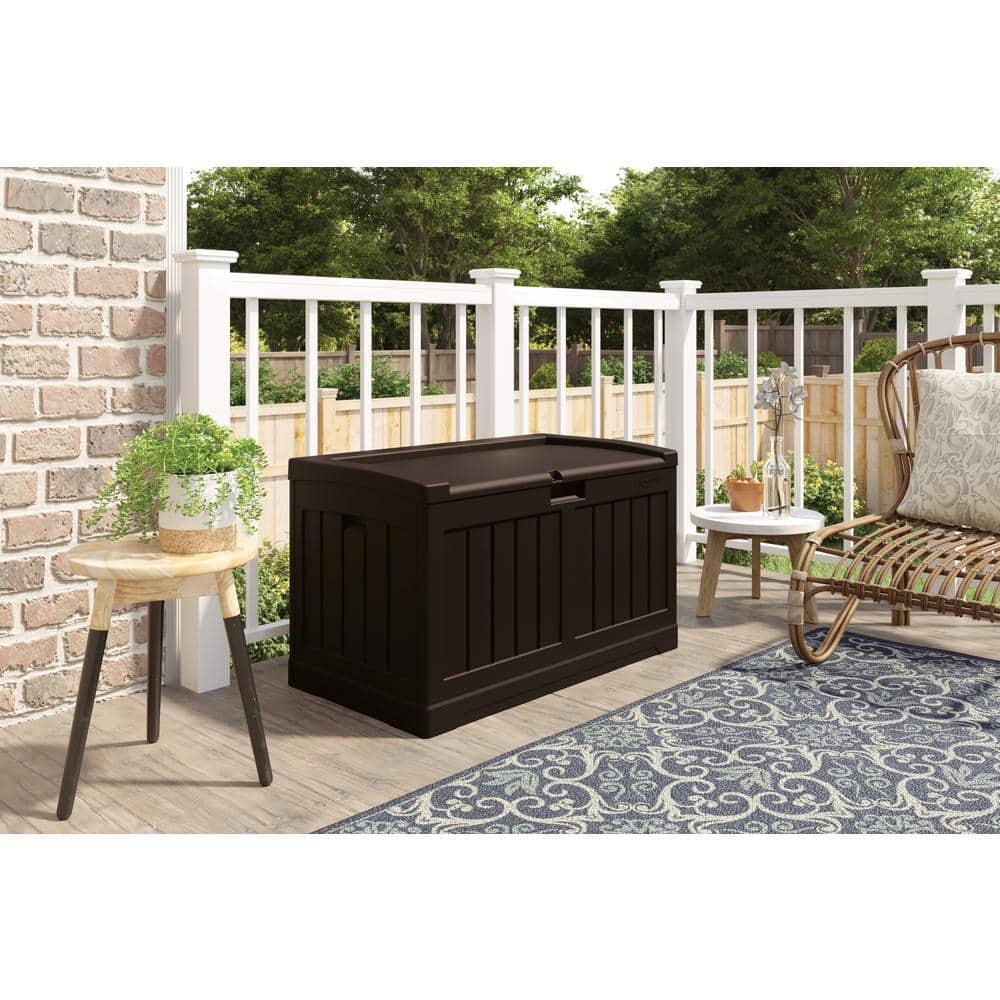 Suncast 50 Gallon Water Resistant Deck Box