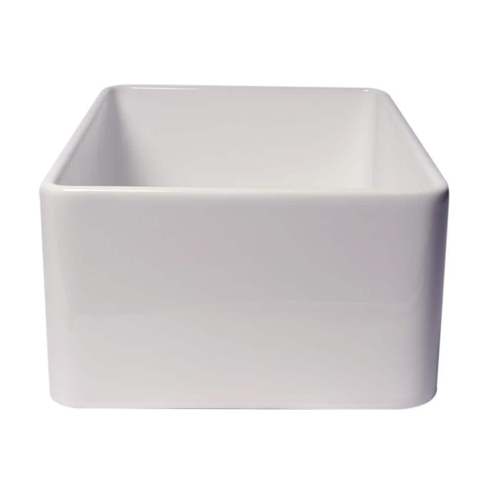 30'' L Farmhouse / Apron Single Bowl Fireclay Kitchen Sink
