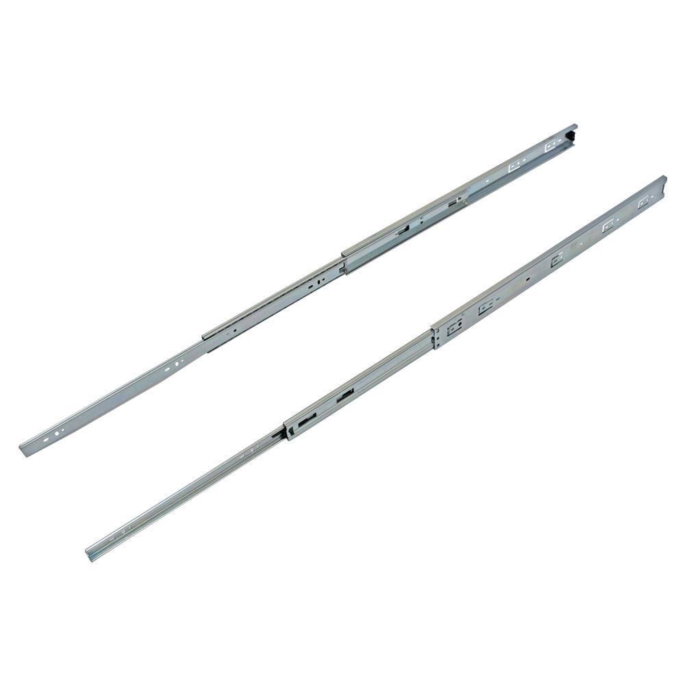 10 in. Full Extension Ball Bearing Side Mount Drawer Slide (15-Pair)