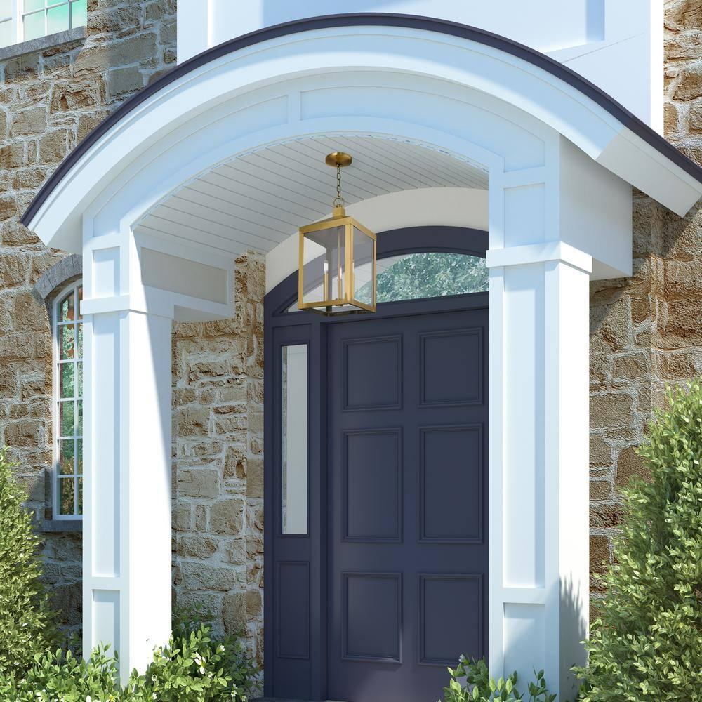 Livex Lighting Nyack 3 - Light Pendant in  Antique Brass