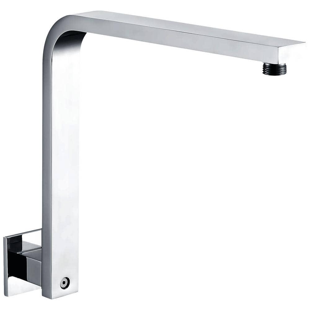 12" Square Raised Wall Mounted Shower Arm
