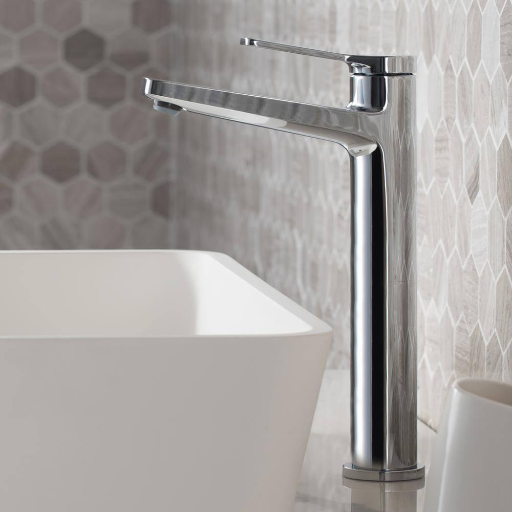 Indy Single Hole Bathroom Faucet