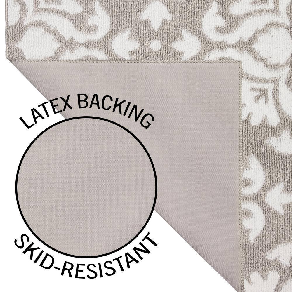 Laura Ashley Laura Ashley Mayhew Light Gray/White Area Rug