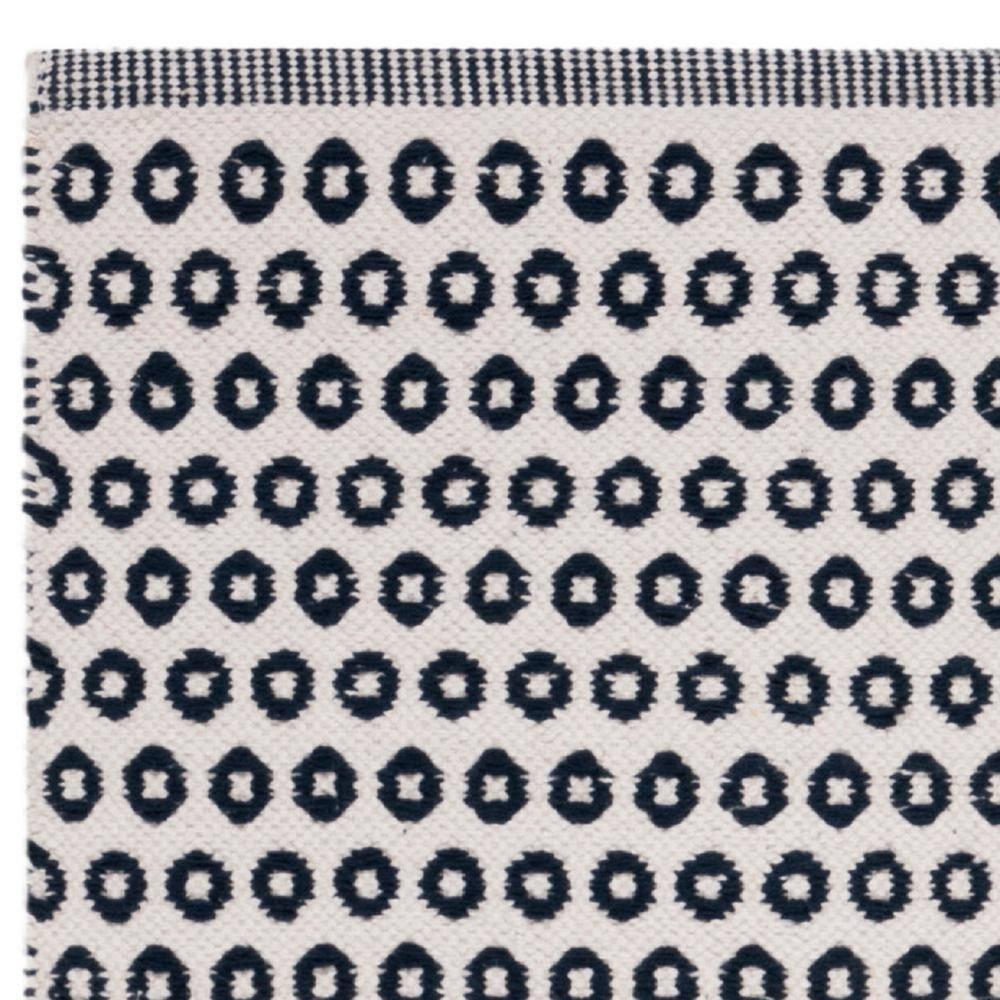 Montauk MTK616 Hand Woven Indoor Runner Rug - Navy/Ivory - 2'3"x7' - Safavieh