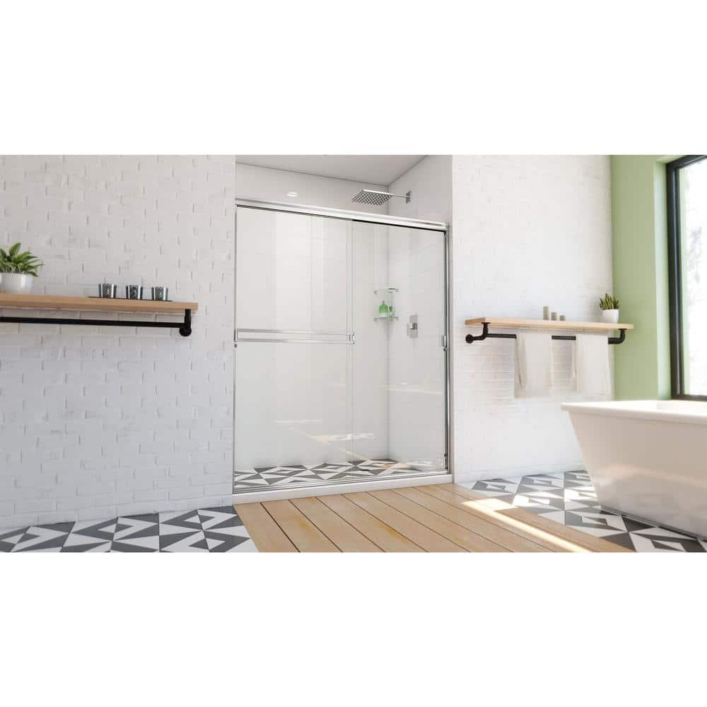 DreamLine Alliance Pro BG 56-60 in. W x 70 3/8 in. H Semi-Frameless Sliding Shower Door