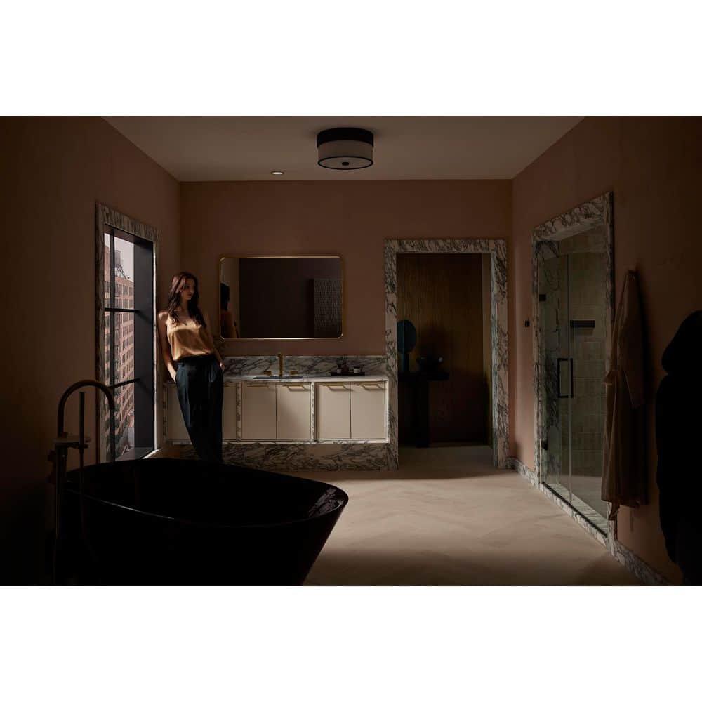 KOHLER Essential Rectangular Wall Mirror, Bathroom / Vanity Mirror with Frame