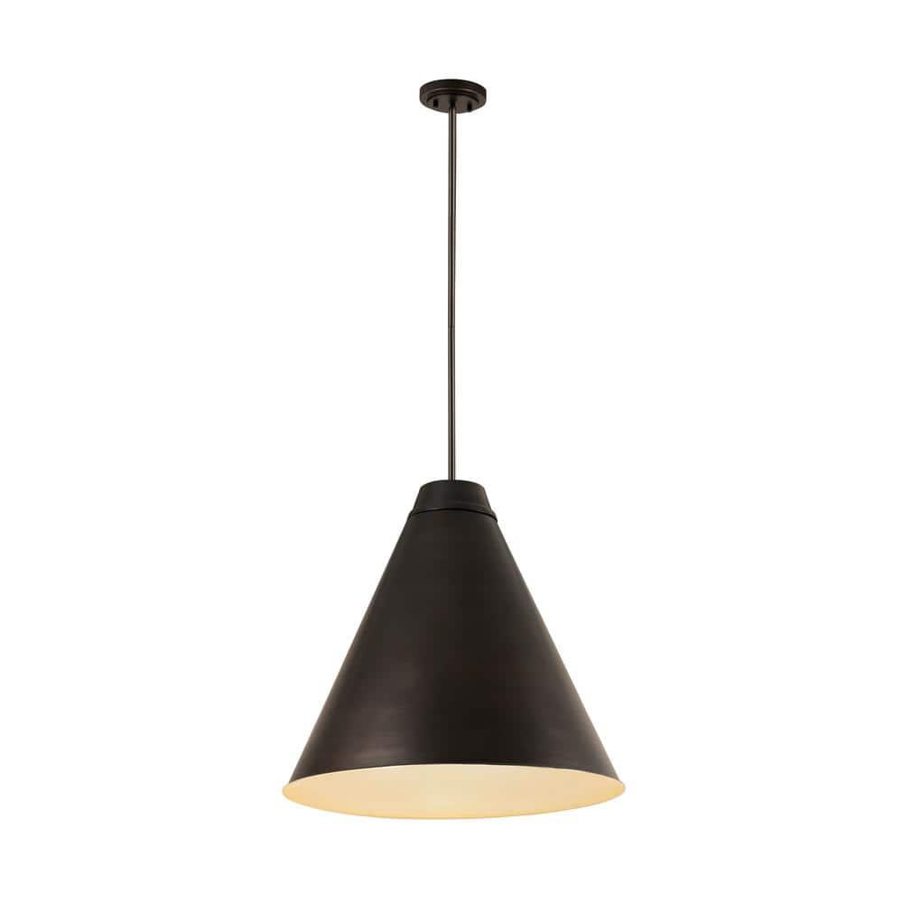 Z-Lite Eaton 1 - Light Pendant in  Matte Black