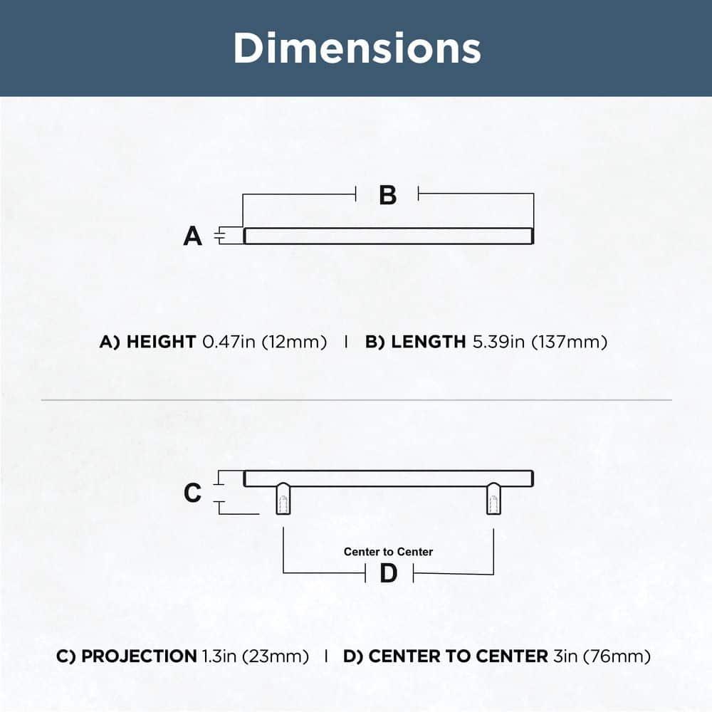 Exhart Bar Pull Multipack (Set of 25)