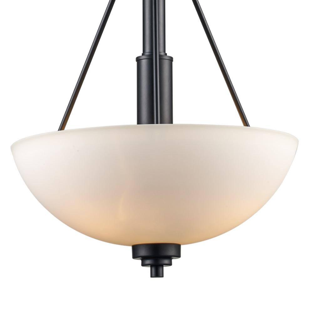 Trans Globe Lighting 70528 Mod Pod 3 Light 16" Wide Pendant - Black