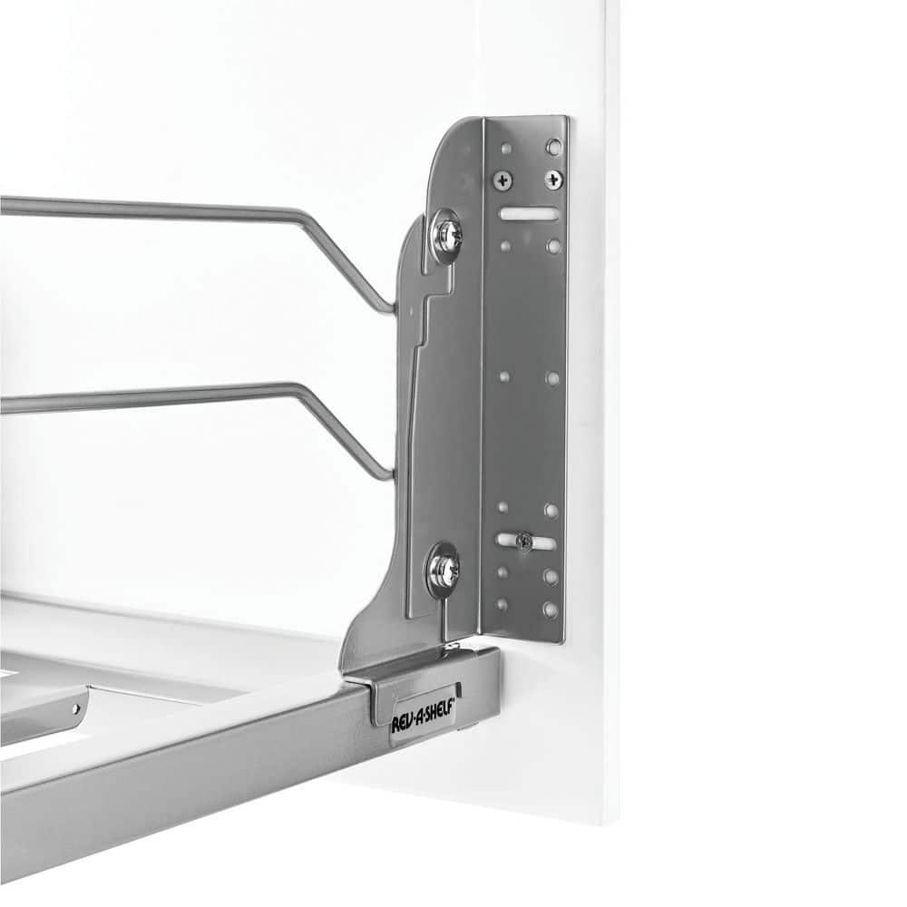 Rev-A-Shelf Double Pull Out Trash Can 35 Qt with Soft-Close