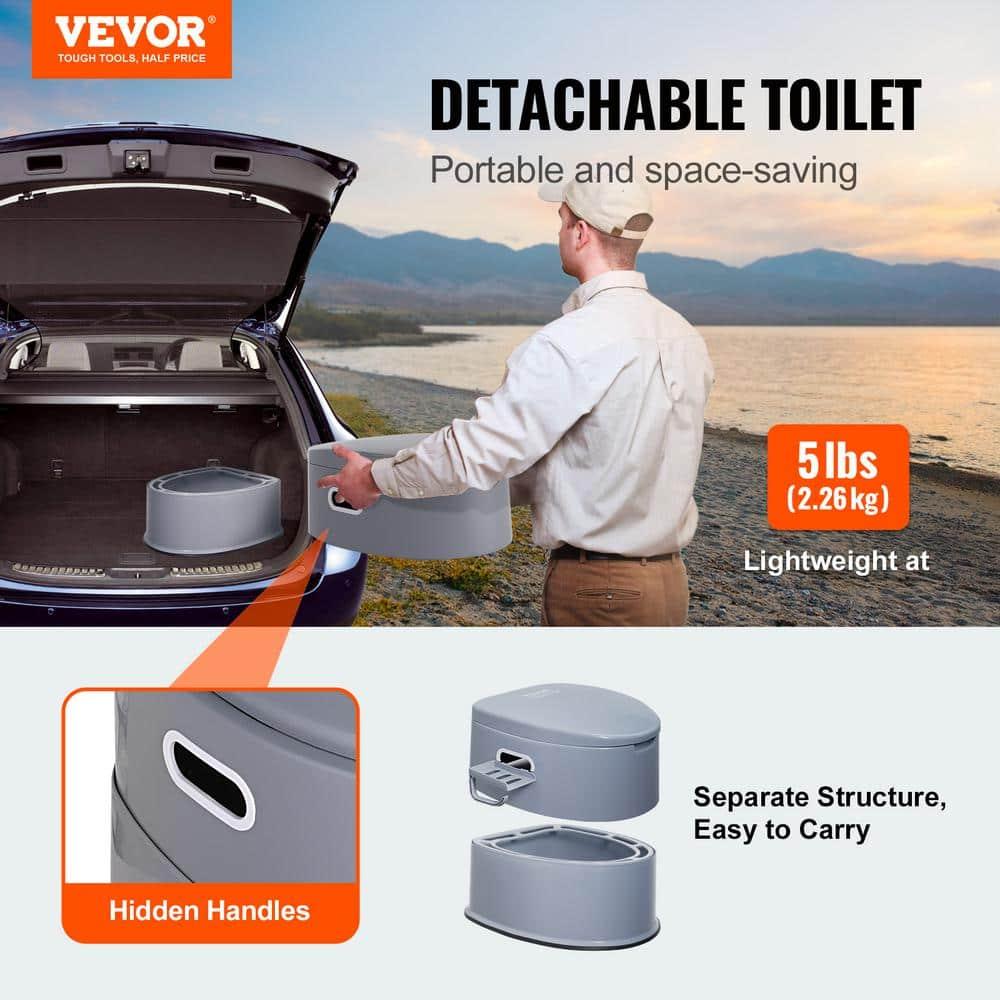 VEVOR 1.3 Gallons GPF Elongated Comfort Height Bidet Toilet (Seat Included)
