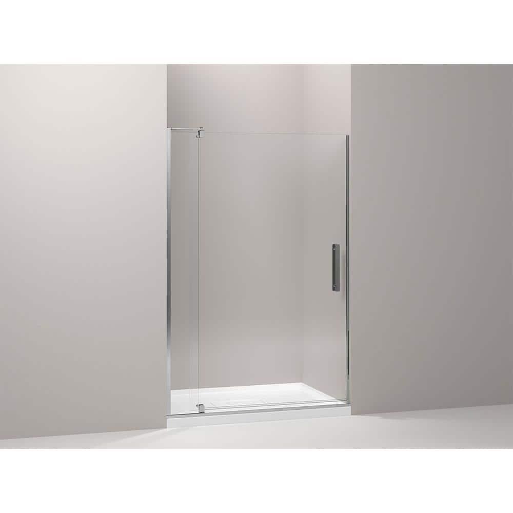 Revel 48'' x 70'' Pivot Shower Door with CleanCoat® Technology