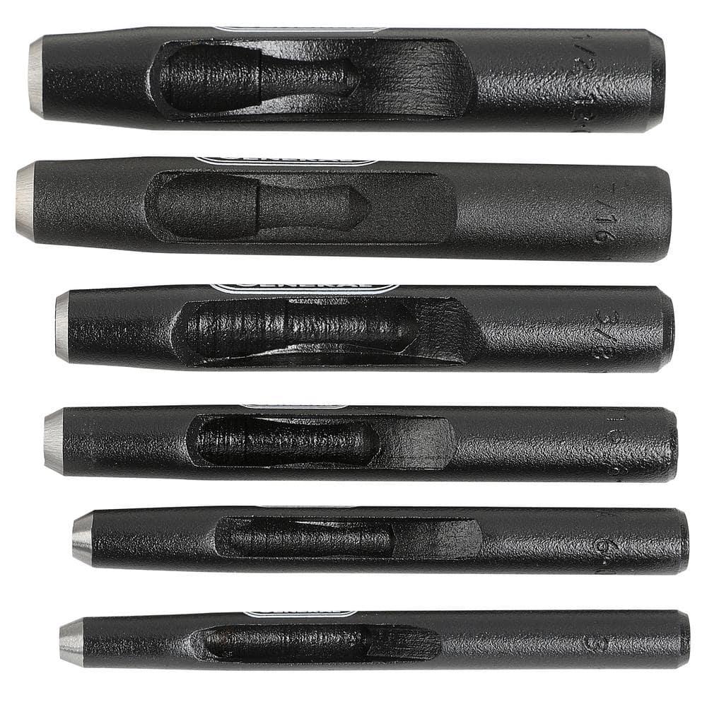 General Tools Hollow Punch Set,Not Tether Capable 1280ST