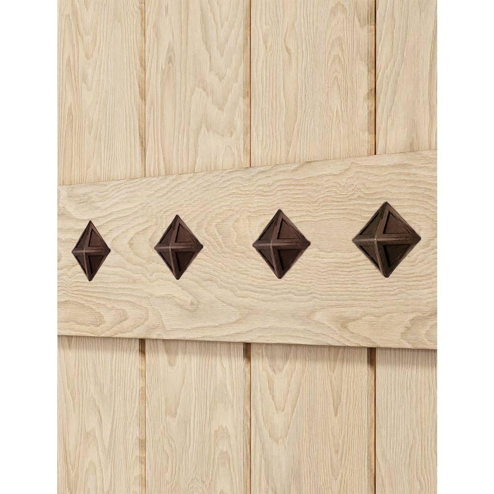 IsLife 84'' Solid Wood Paneled Matte without Installation Hardware Kit Barn Door