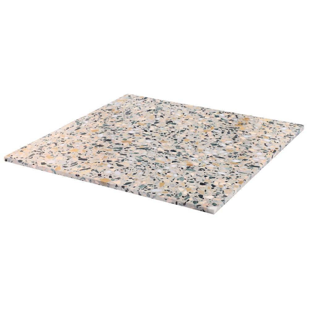 Brezza Terrazzo 23.62 in. x 23.62 in. Honed Terrazzo Floor and Wall Tile (3.87 Sq. Ft. / Each)