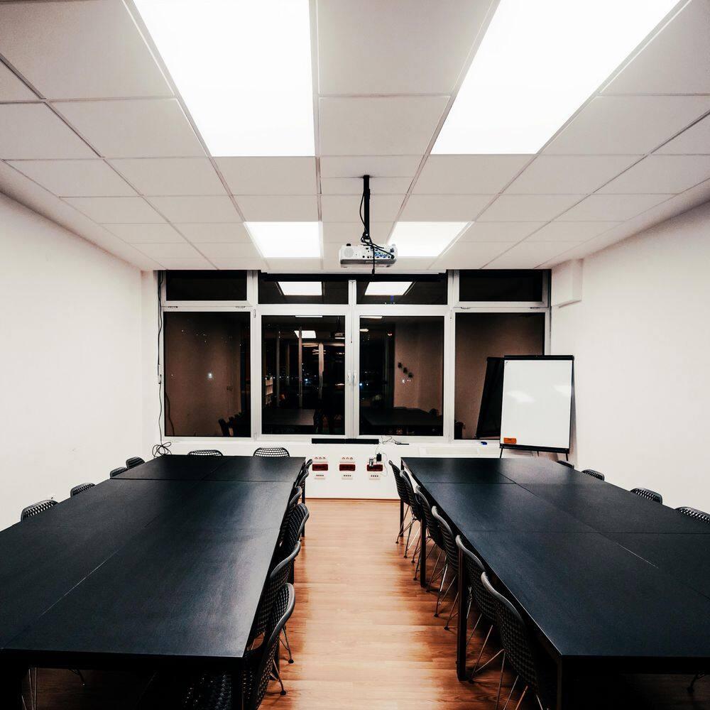 Simply Conserve 50/64/75-Watt Equivalent Dimmable Integrated LED Flat Panel Light, 3500K/4000K/5000K