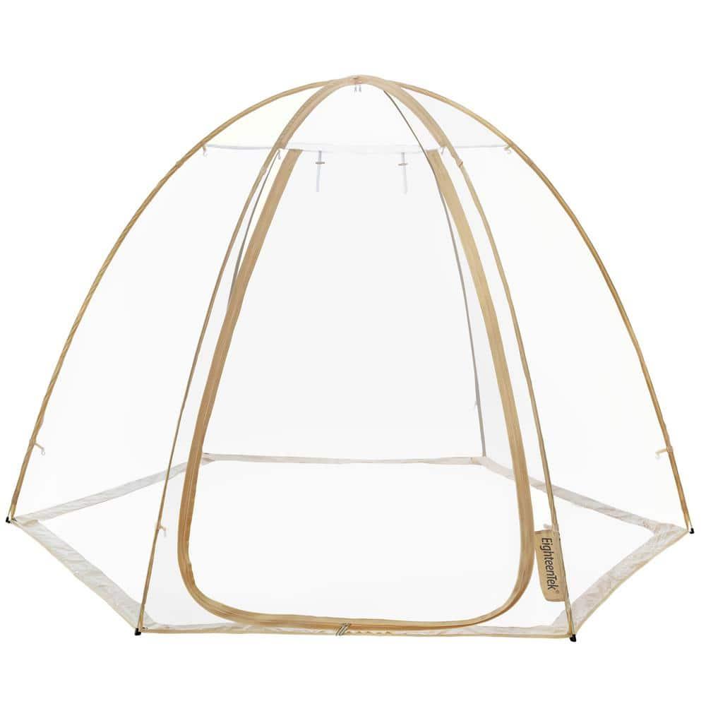 10 Ft. W x 10 Ft. D Fiberglass Pop-Up Bubble Tent