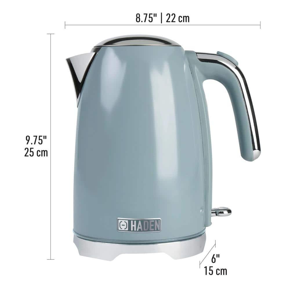 HADEN 1.7 Quarts Stainless Steel Electric Tea Kettle
