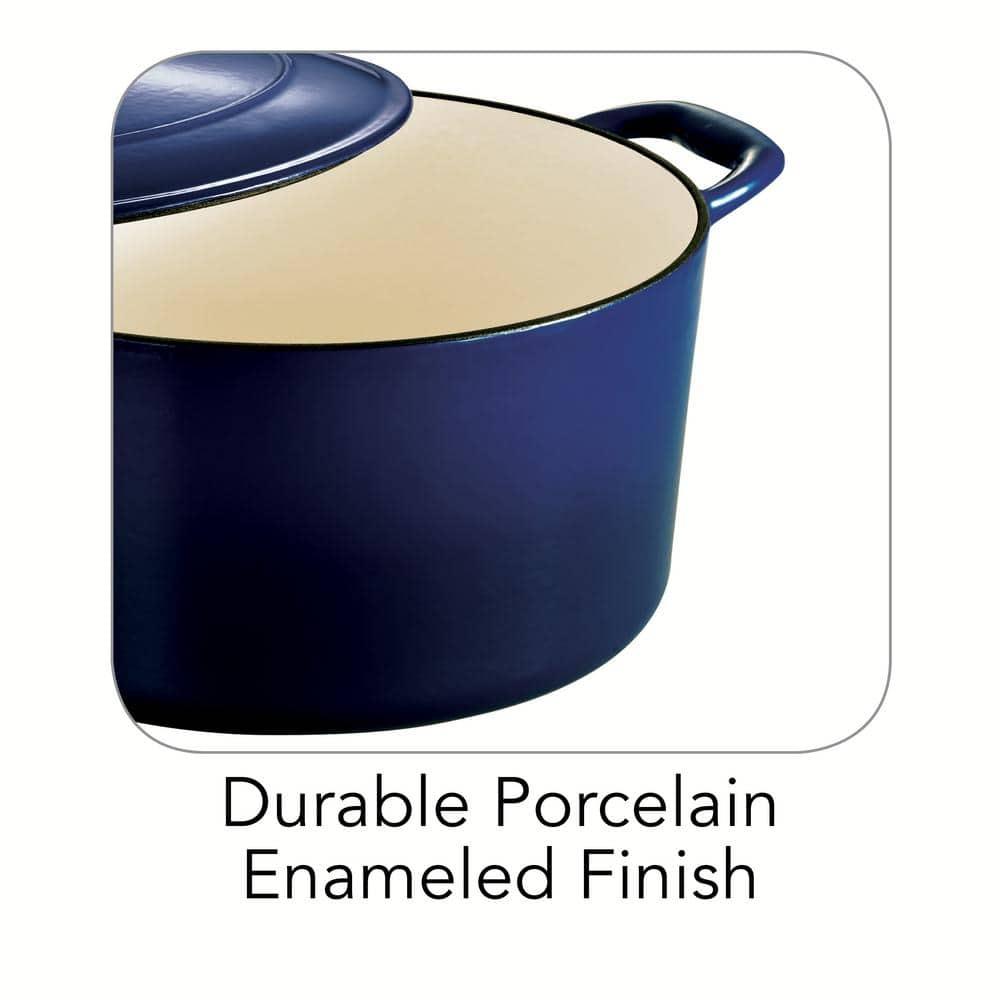 Tramontina Enameled Cast Iron Round Gourmet Dutch Oven