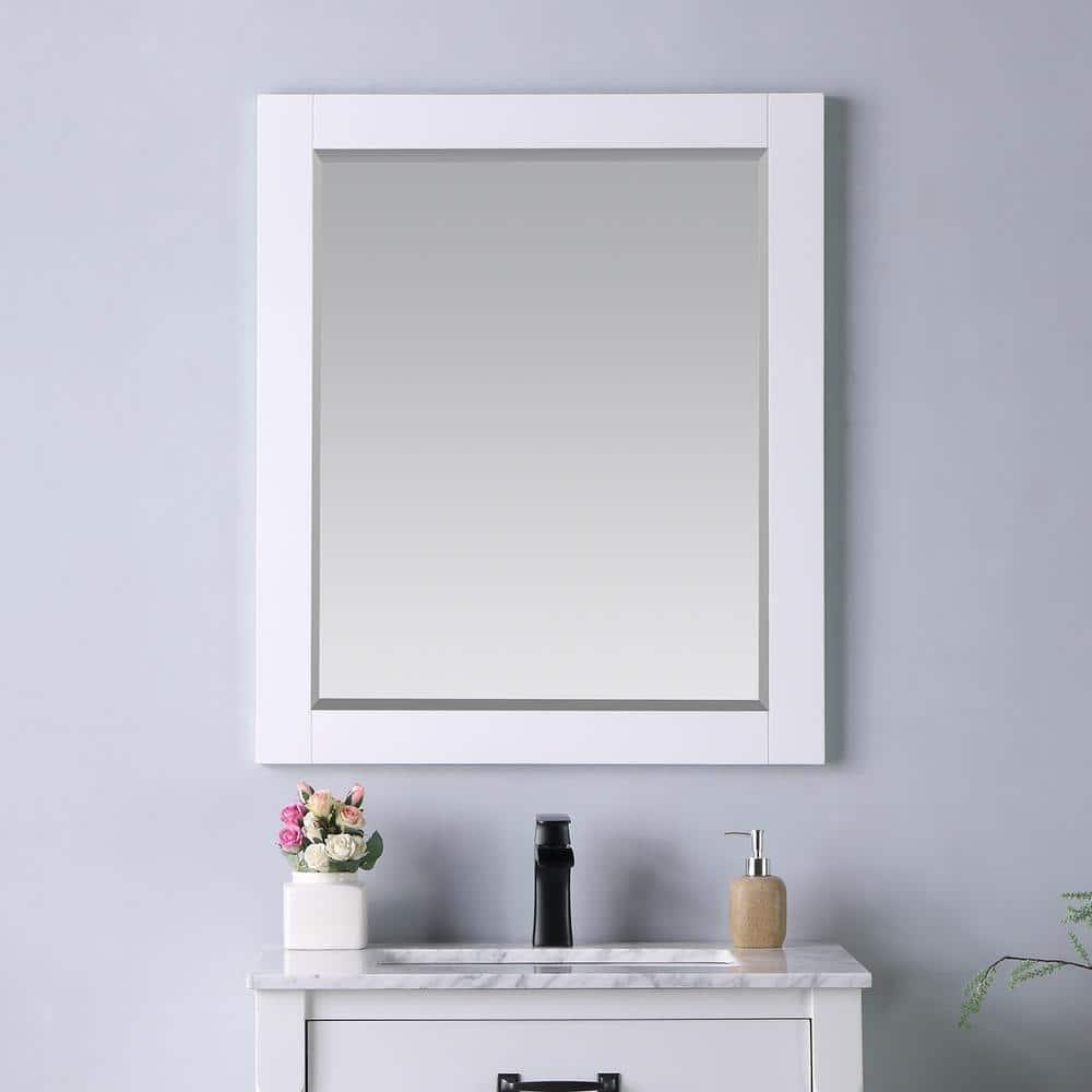 Ivy Wood Flat Wall Mirror