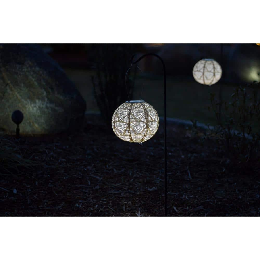 Boho Globe Solar Outdoor Lantern