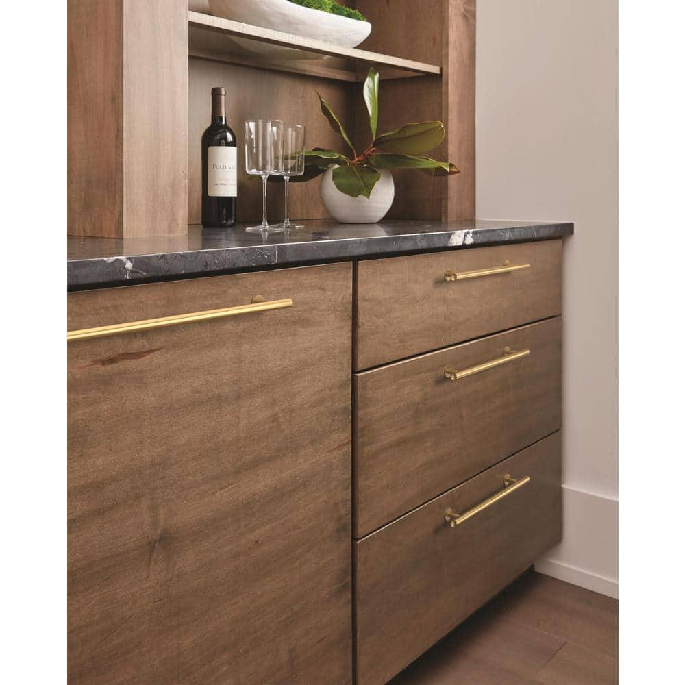 Amerock Radius 7-9/16 inch (192mm) Center-to-Center Champagne Bronze Cabinet Pull