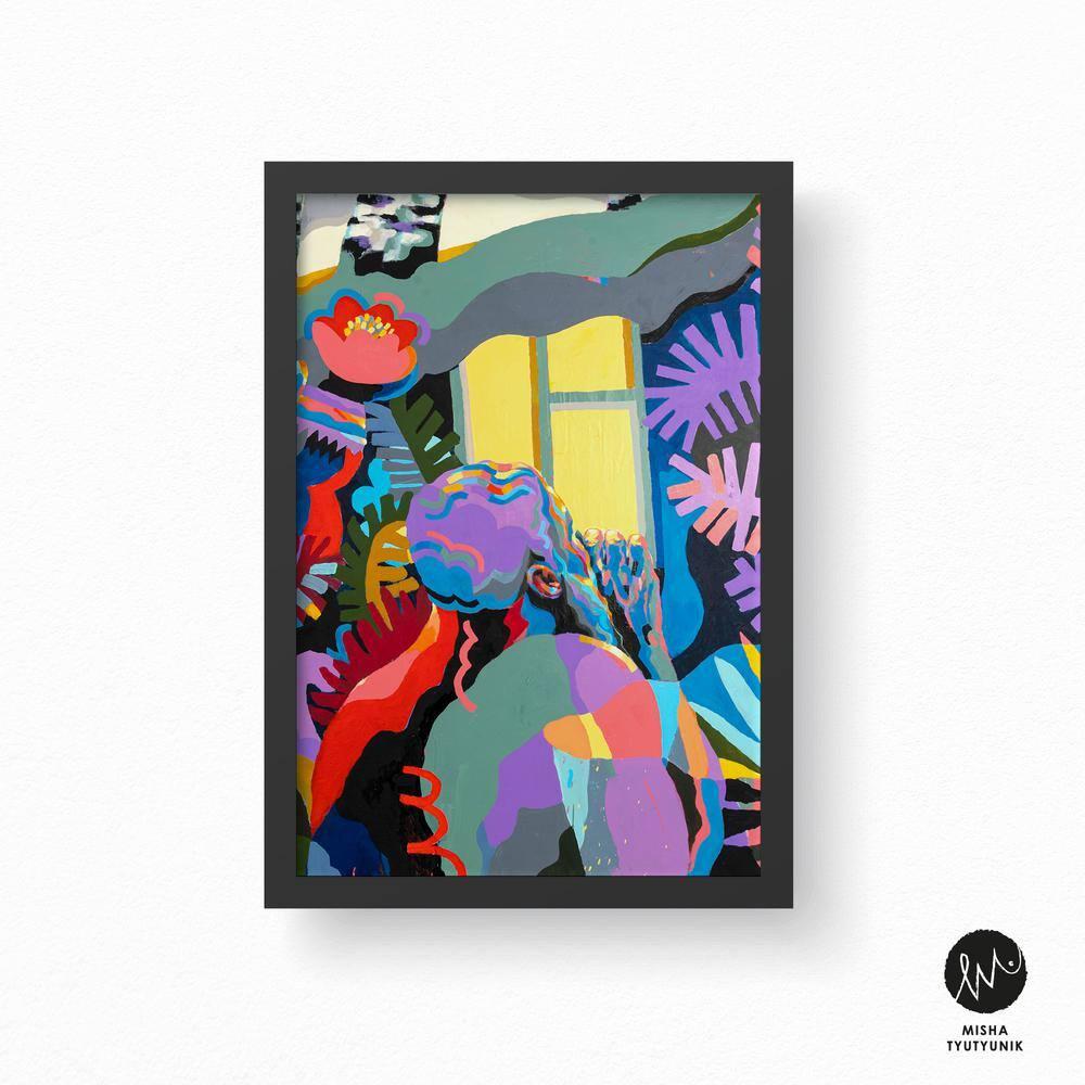 Well Woven Well Woven x Misha Tyutyunik The Sunday Jungle Collection Home Abstract Multi Area Rug