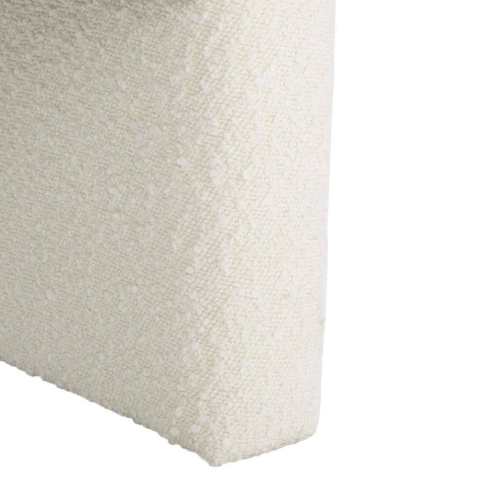 SAFAVIEH Couture Sammie Modern Boucle Solid Accent Chair, Ivory