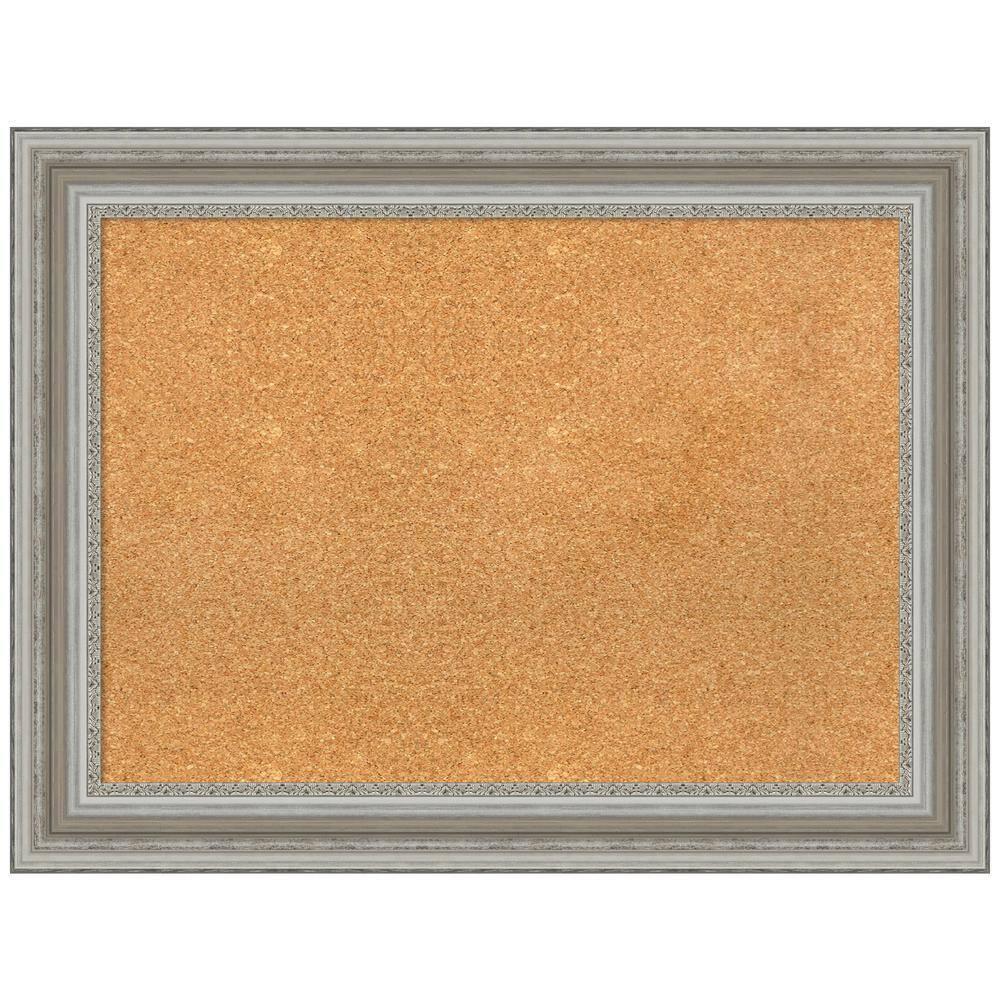 Amanti Art Trellis Wall Cork Small Bulletin Board