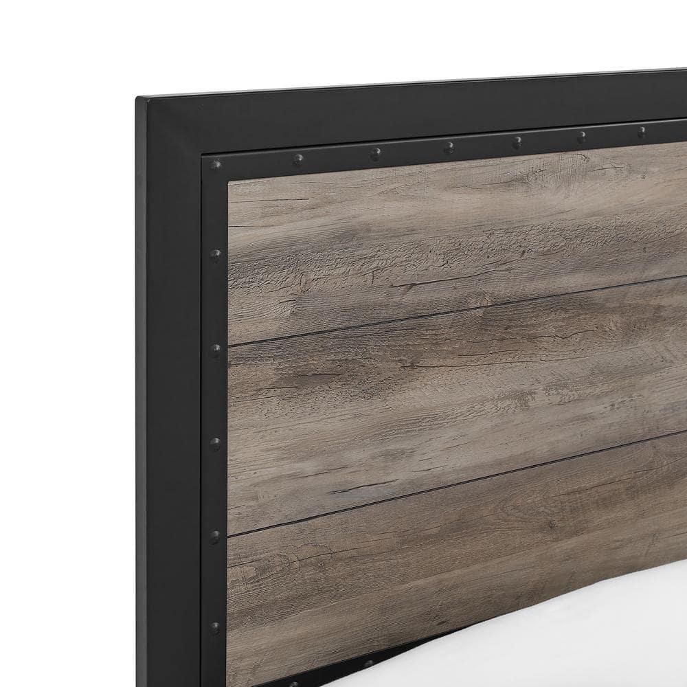 HumbleNest Countryside Modern Rustic Panel Bed