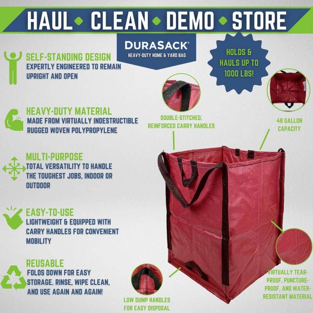 DuraSack DuraSack Home and Yard Bag, Heavy Duty, 20"L x 20"W x 28"H