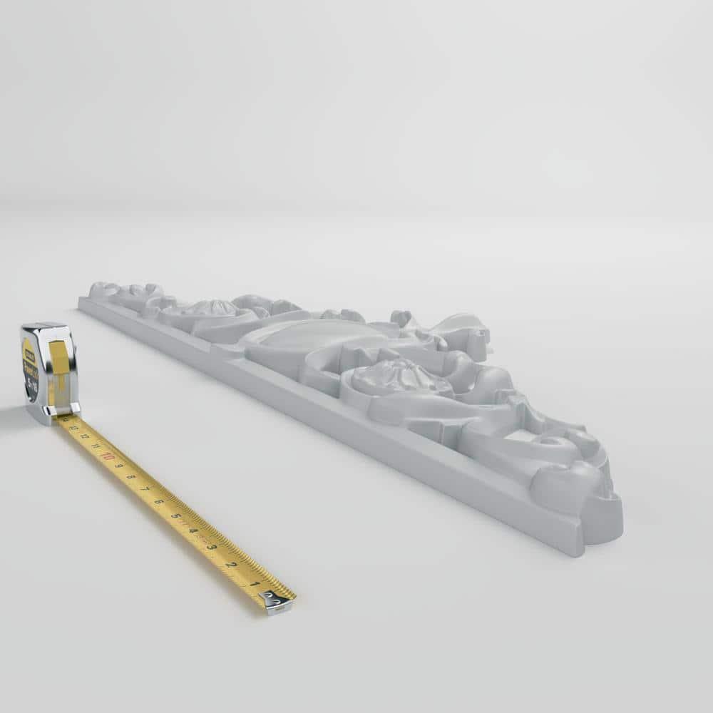 Ekena Millwork Valence 13.75'' H x 36.75'' W D Urethane Onlay Scroll