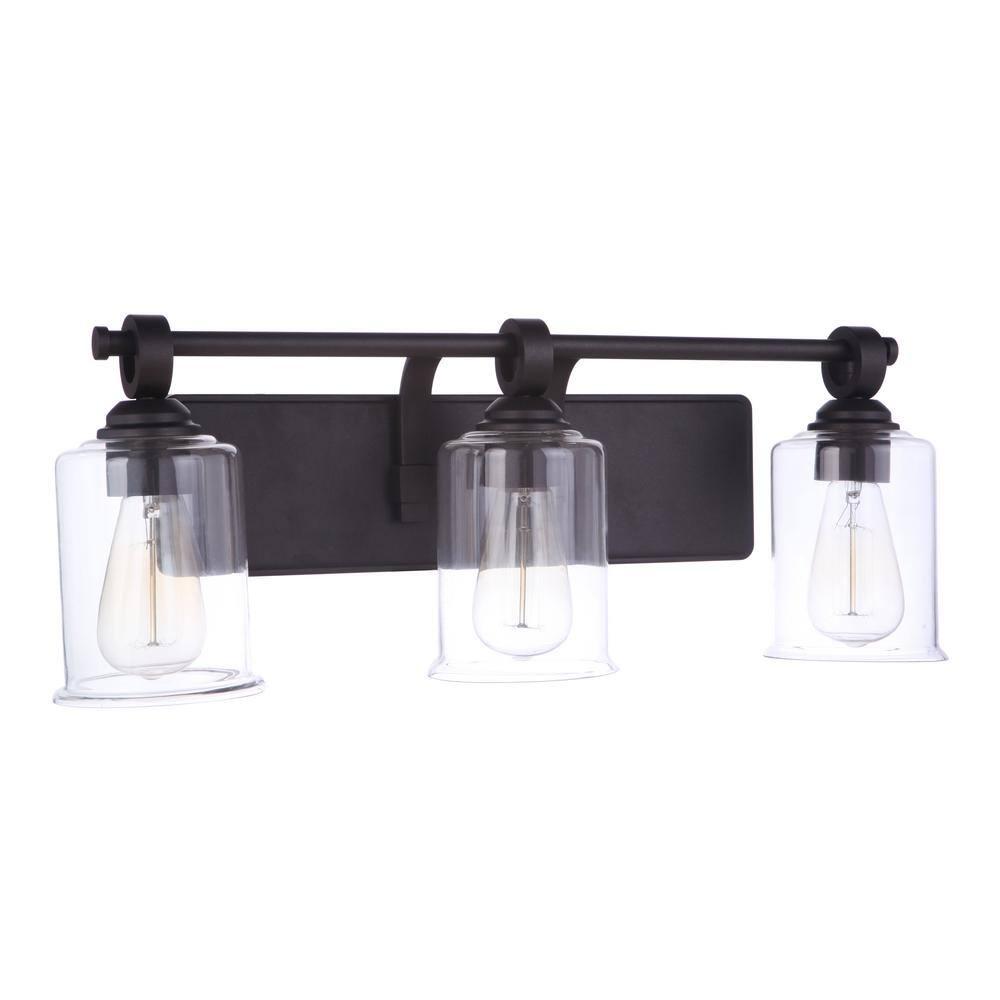 Craftmade Lighting Romero 3 - Light Vanity in  Espresso