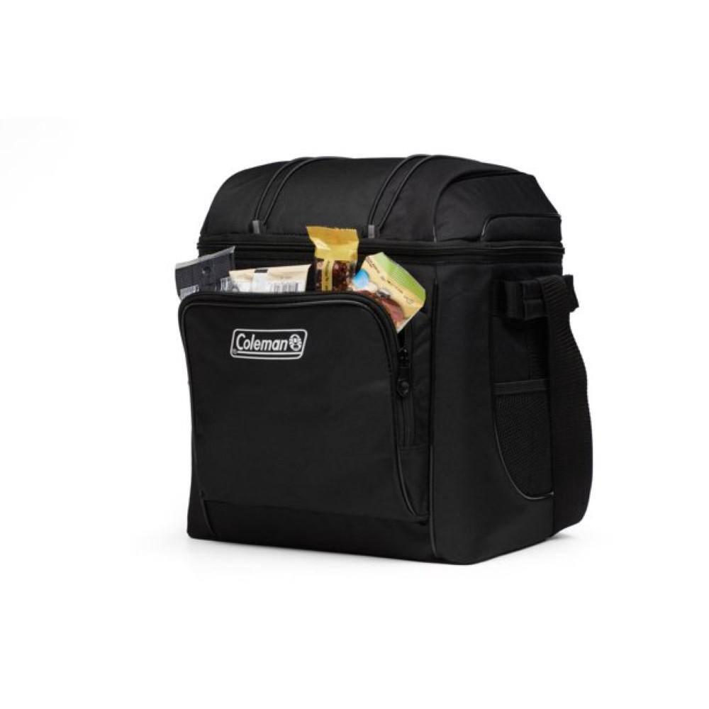 Coleman CHILLER 30-Can Insulated Soft Cooler Bag, Black