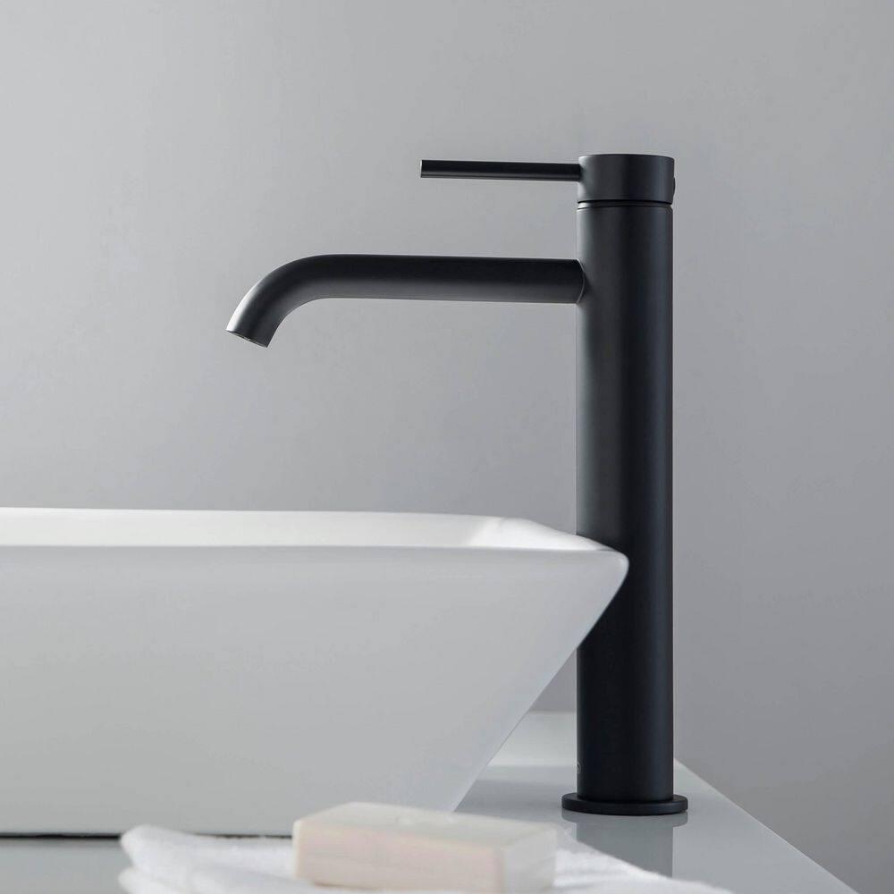 Circular Vessel Sink Faucet Single-handle Bathroom Faucet