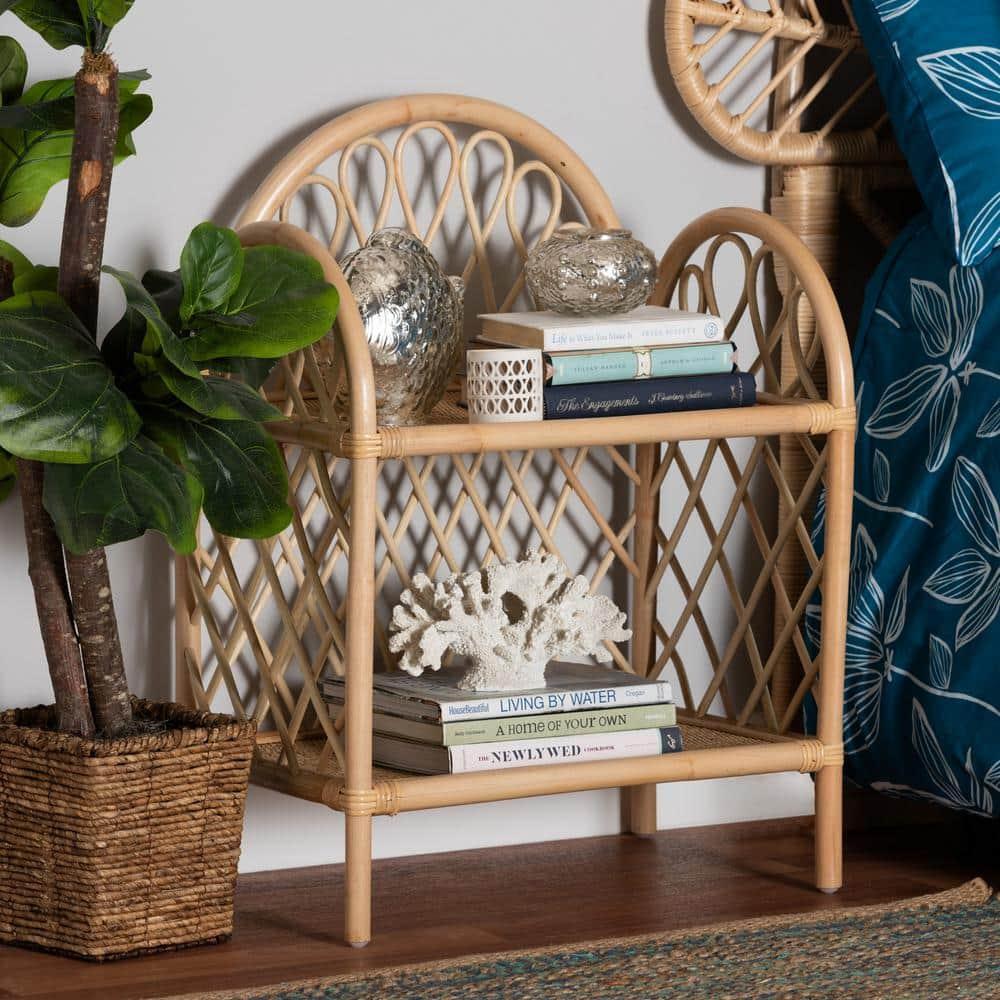 Bayou Breeze 29.7'' Tall Rattan End Table
